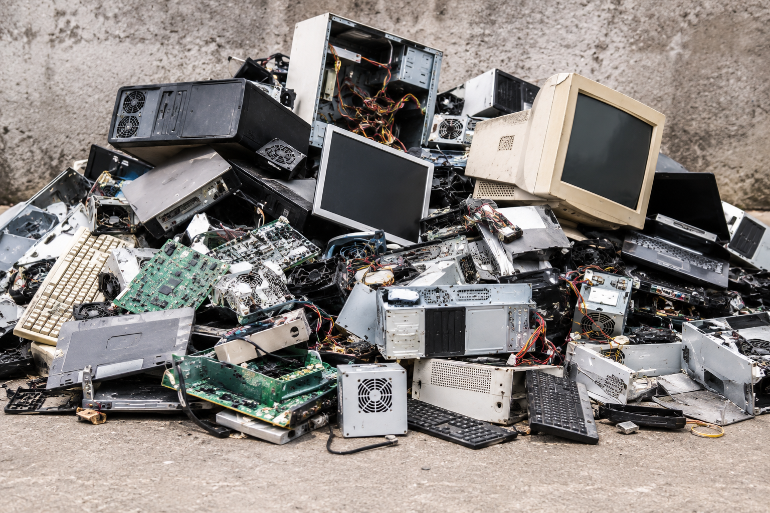E-Waste scrap pickup in Gorakhpur - Kabadi Baba